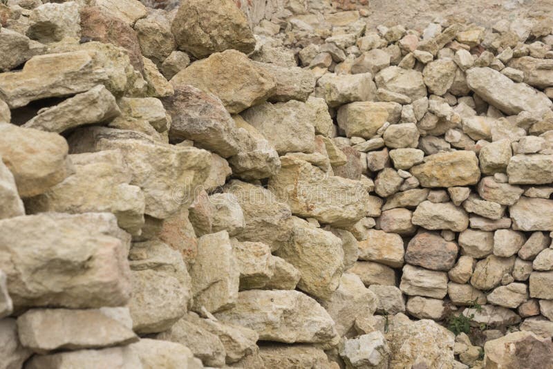 Limestone bricks stock image. Image of rock, detail, pile 82252169