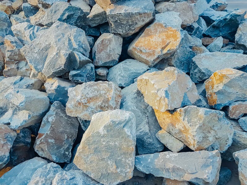 Rock for Raw Material in the Construction Industry Stock Image Image of natural, construction