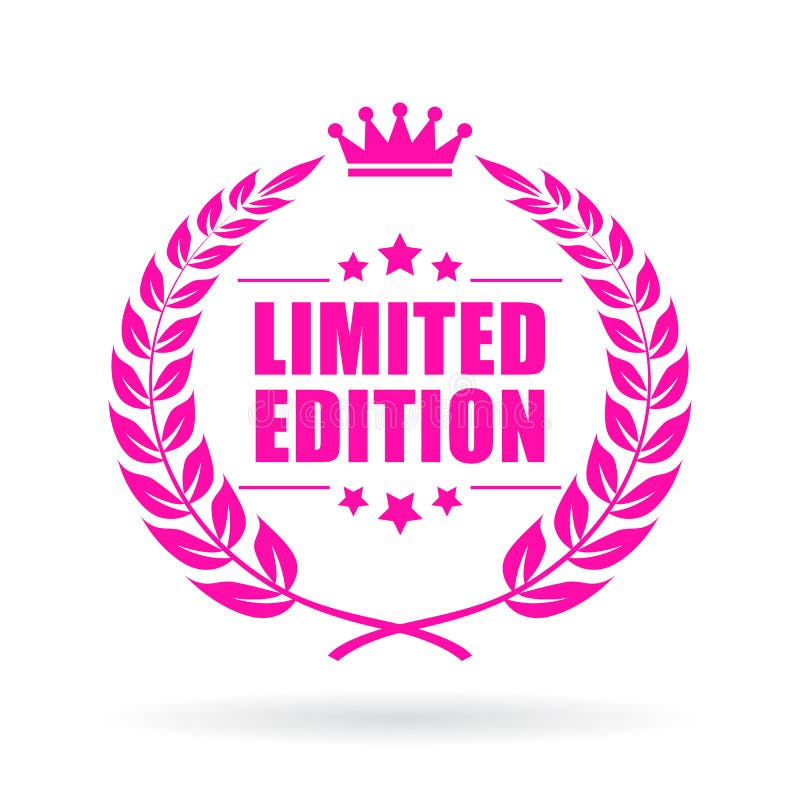 Limited edition banner design Royalty Free Vector Image