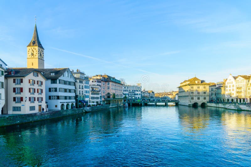 Limmat River Zurich editorial stock photo Image of swiss Limmat River Zurich editorial stock photo Image of swiss