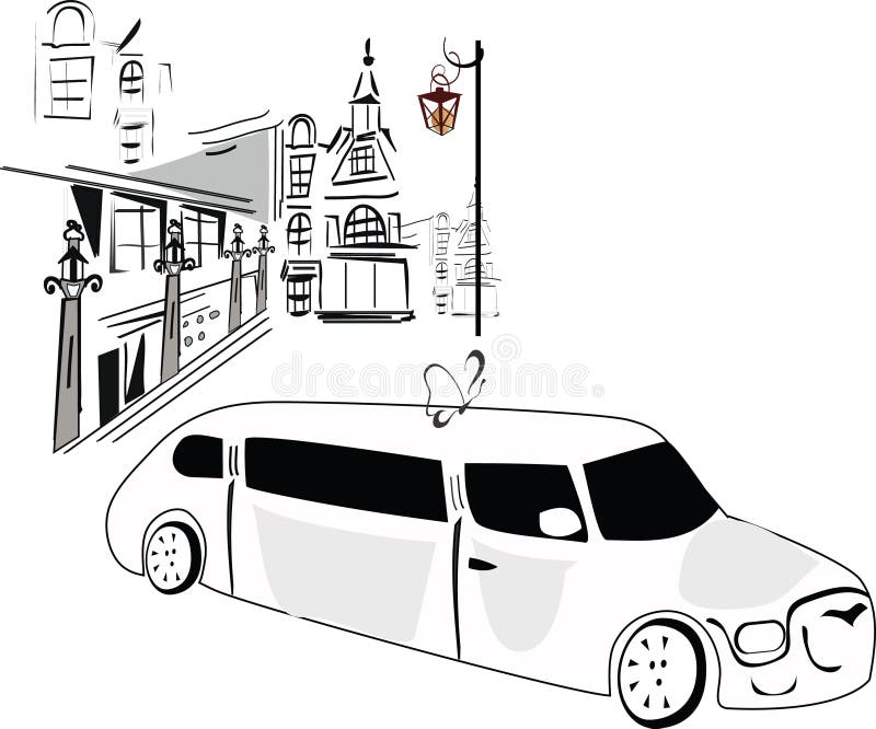 Limousine Stock Illustrations Vecteurs Clipart 5 670 Stock Illustrations