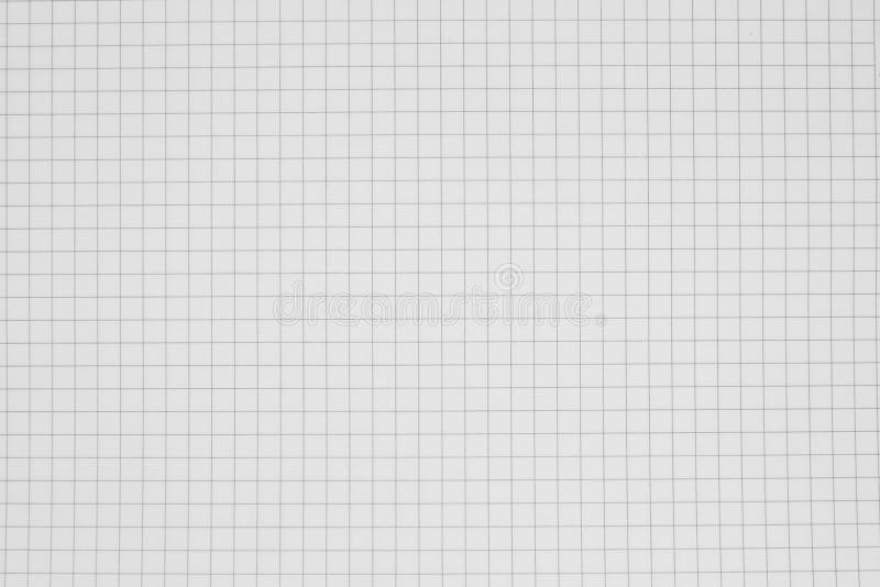 Limpe o fundo de papel da grade, caderno da grade foto de stock Limpe o fundo de papel da grade, caderno da grade foto de stock
