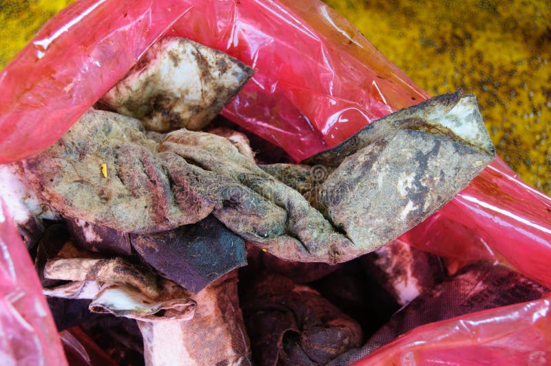 Limpieza del derrame de petróleo en zona de trabajo peligro para la naturaleza fotos de archivo Limpieza del derrame de petróleo en zona de trabajo peligro para la naturaleza fotos de archivo