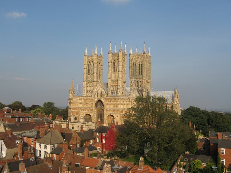 Lincoln Cathedral royalty free stock images Lincoln Cathedral royalty free stock images