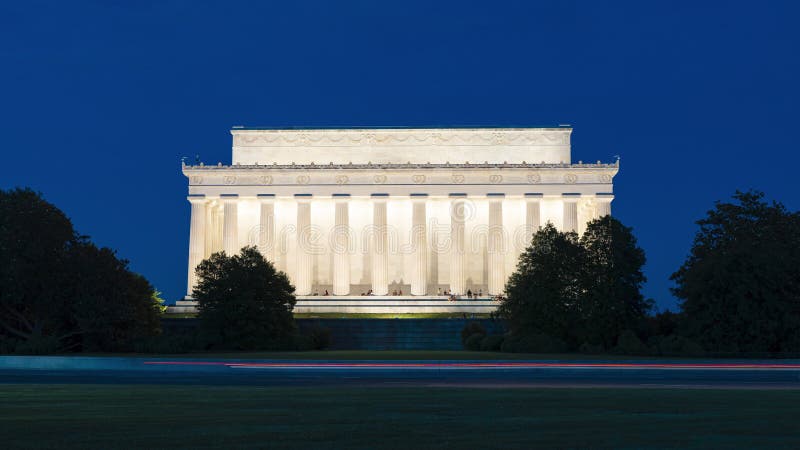 Lincoln memorial time lapt