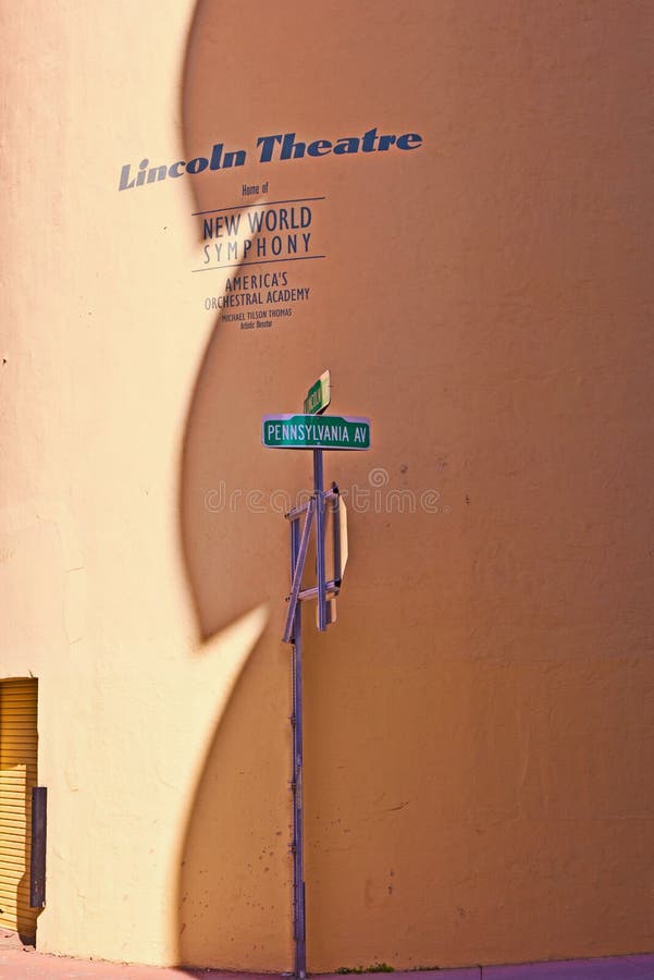 Lincoln Theatre est la maison images stock Lincoln Theatre est la maison images stock