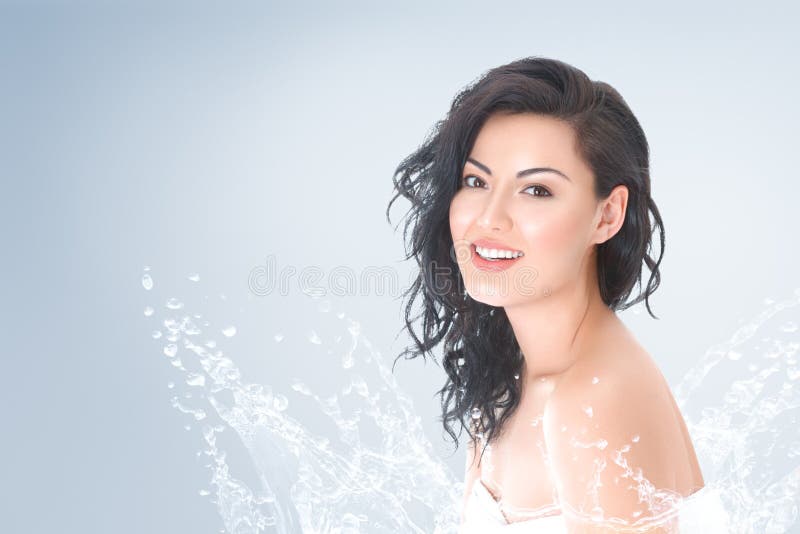 Linda mulher asiática imagem de stock royalty free Linda mulher asiática imagem de stock royalty free