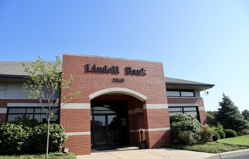 Lindell bank, Saint Louis redaktionell arkivfoto. Bild av bygger 97967213