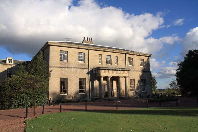 Linden Hall stock photo. Image of england, hotel, linden ...