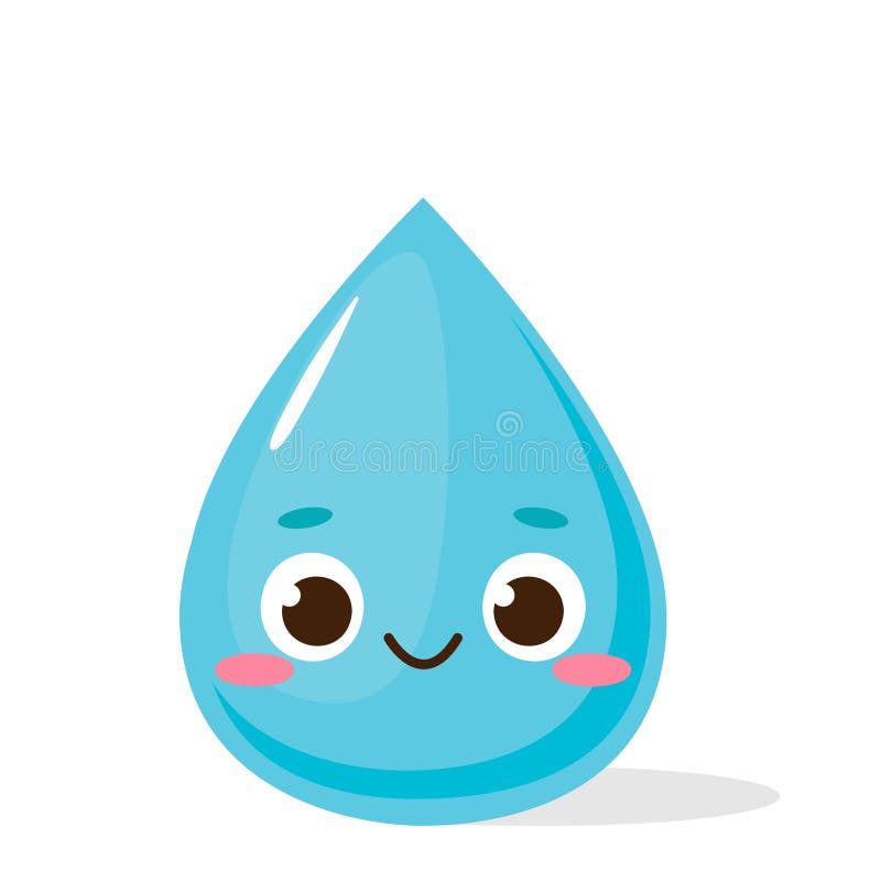 Lindo Personaje De Gota De Agua Azul Ilustración del Vector - Ilustración de aislado, limpio: 210730226 Lindo Personaje De Gota De Agua Azul Ilustración del Vector - Ilustración de aislado, limpio: 210730226