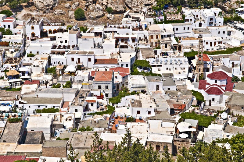 Lindos lizenzfreie stockbilder Lindos lizenzfreie stockbilder
