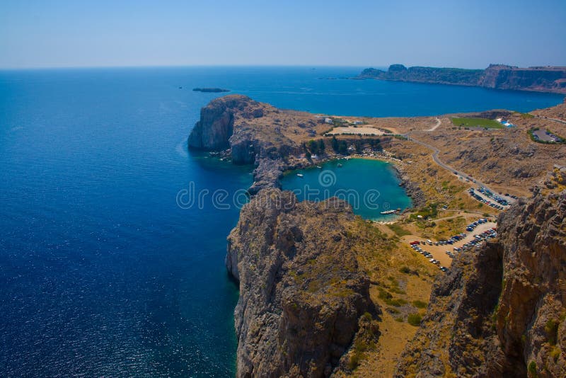 Lindos Agios Pavlos bay, Rhodes