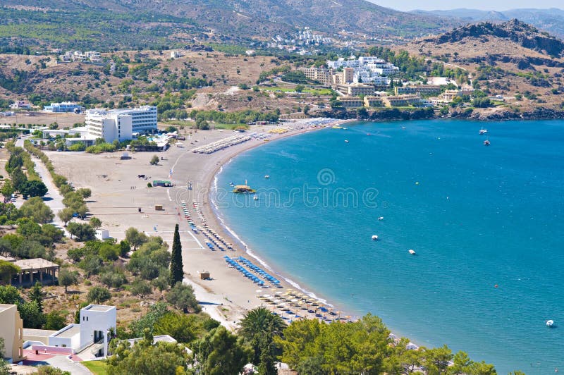 Lindos beach