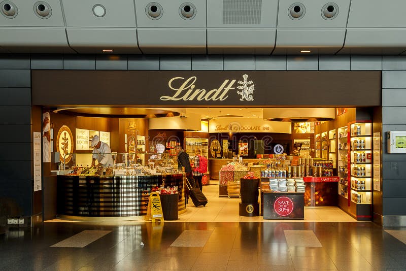 Lindt Chocolate Store editorial image. Image of lindt 61825605