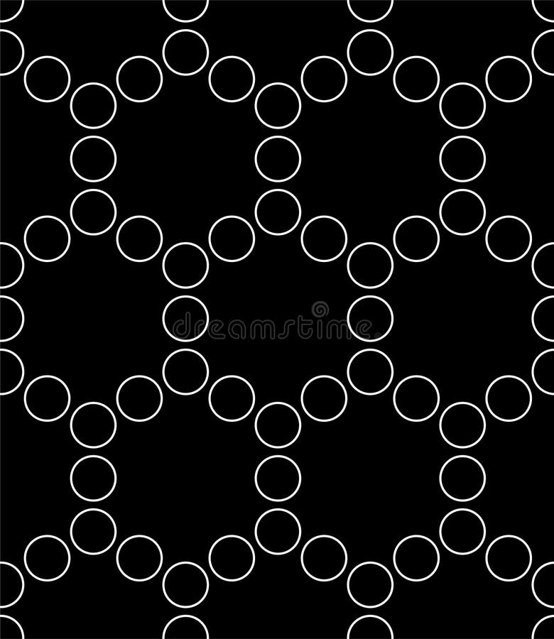 Circles Hexagonal Printable