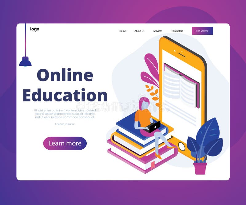 On-line-Ausbildung von Studenten durch bewegliches isometrisches Grafik-on-line-Konzept lizenzfreie abbildung On-line-Ausbildung von Studenten durch bewegliches isometrisches Grafik-on-line-Konzept lizenzfreie abbildung