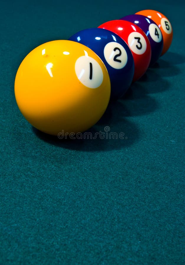 Two billiard spheres stock photo. Image of entrance, felt 18062920