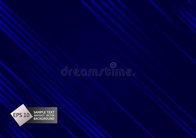 Line blue color geometric abstract on black background, Vector Illustration royalty free illustration Line blue color geometric abstract on black background, Vector Illustration royalty free illustration