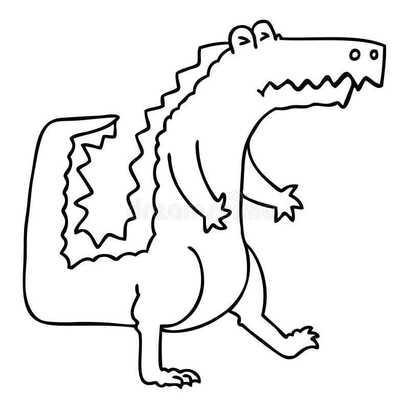 Crocodile Animal Alligator Cute Cartoon Character Doodle Drawing  Illustration Art Artwork Funny Crazy Quirky Line Retro Vector Stock  Illustrations – 3 Crocodile Animal Alligator Cute Cartoon Character Doodle  Drawing Illustration Art Artwork