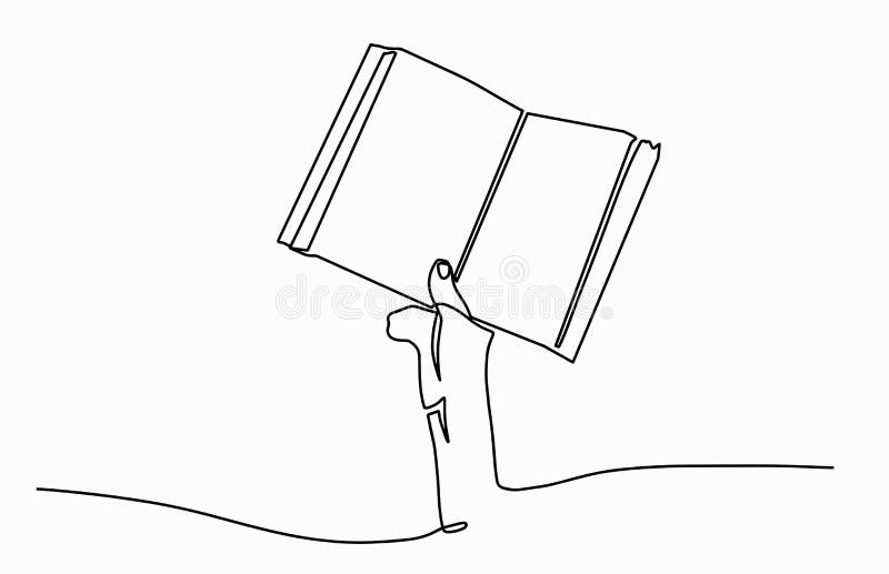 Open book hand draw Royalty Free Vector Image - VectorStock