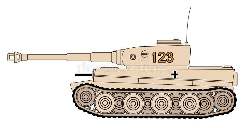 german wwii tank clipart