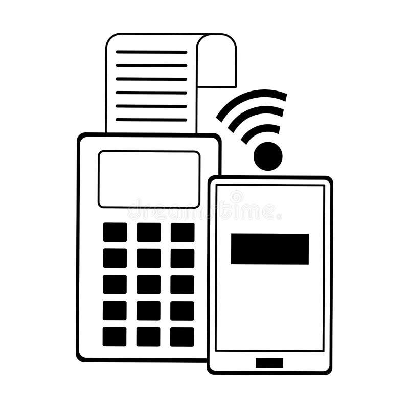 On-line-Einkaufs- und Verkaufssymbole in Schwarzweiss lizenzfreie abbildung On-line-Einkaufs- und Verkaufssymbole in Schwarzweiss lizenzfreie abbildung