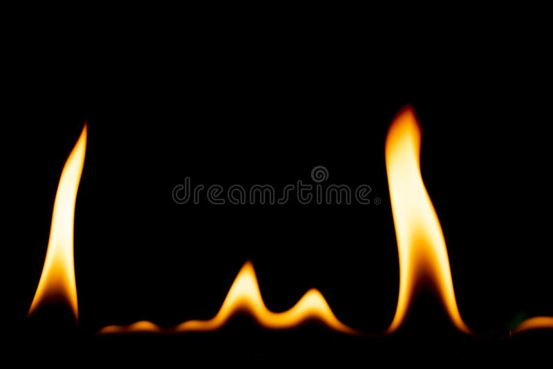 Line of Fire on a Black Background Stock Photo Image of warm, blaze