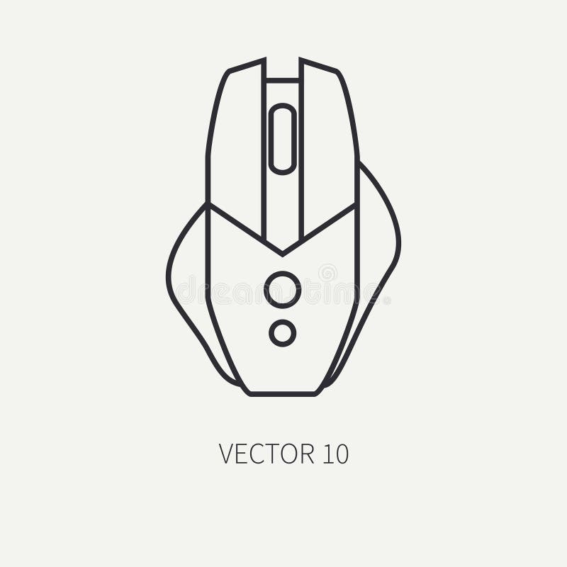 gaming mouse vector