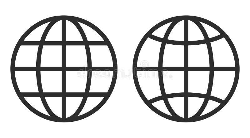 Globe Grid Logo 1197987 PNG
