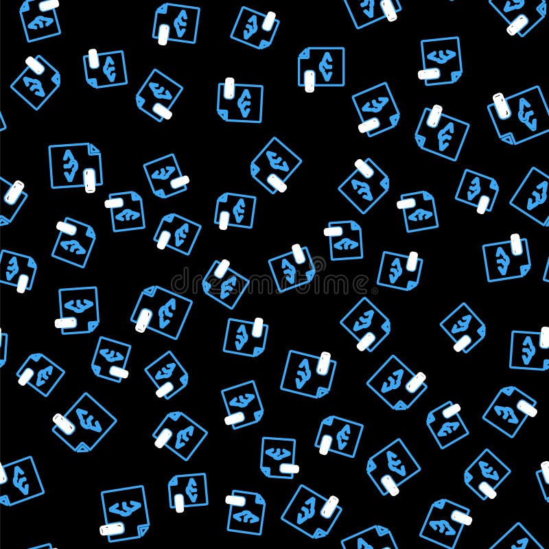 Line PHP File Document. Download Php Button Icon Isolated Seamless