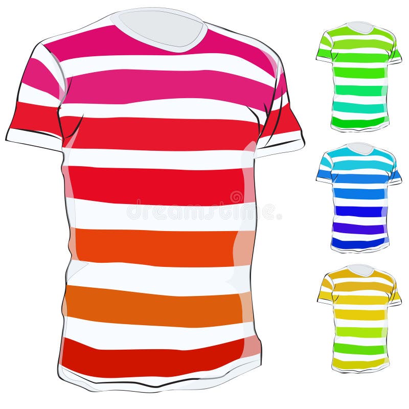Line t shirt royalty free illustration