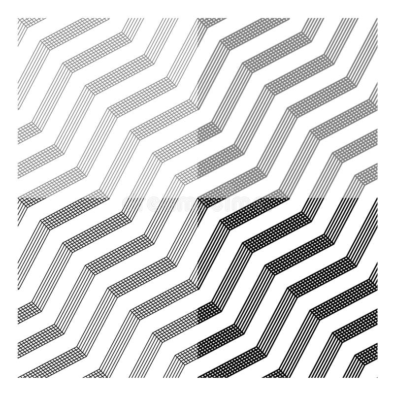 Line Tile Seamless Black Background Stock Vector Illustration of