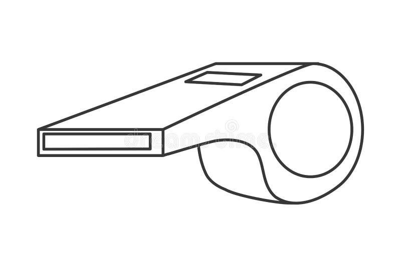 Как нарисовать свисток