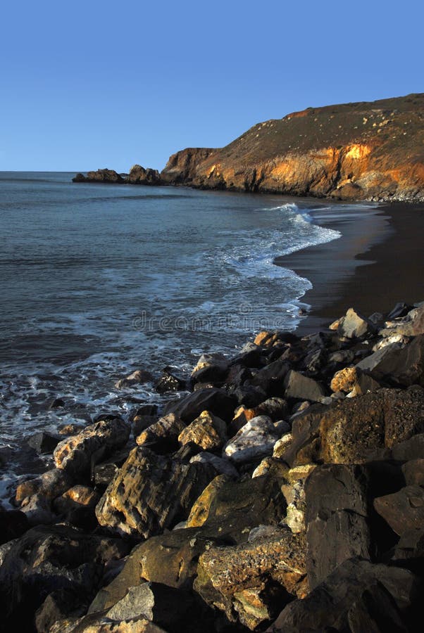 Linea costiera Pacifica California 2 della California immagini stock libere da diritti Linea costiera Pacifica California 2 della California immagini stock libere da diritti