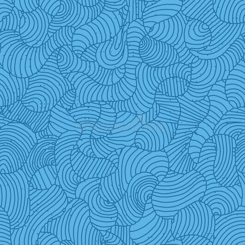 Linea disegnata a mano organica astratta artistica modello senza cuciture di arte illustrazione vettoriale Linea disegnata a mano organica astratta artistica modello senza cuciture di arte illustrazione vettoriale
