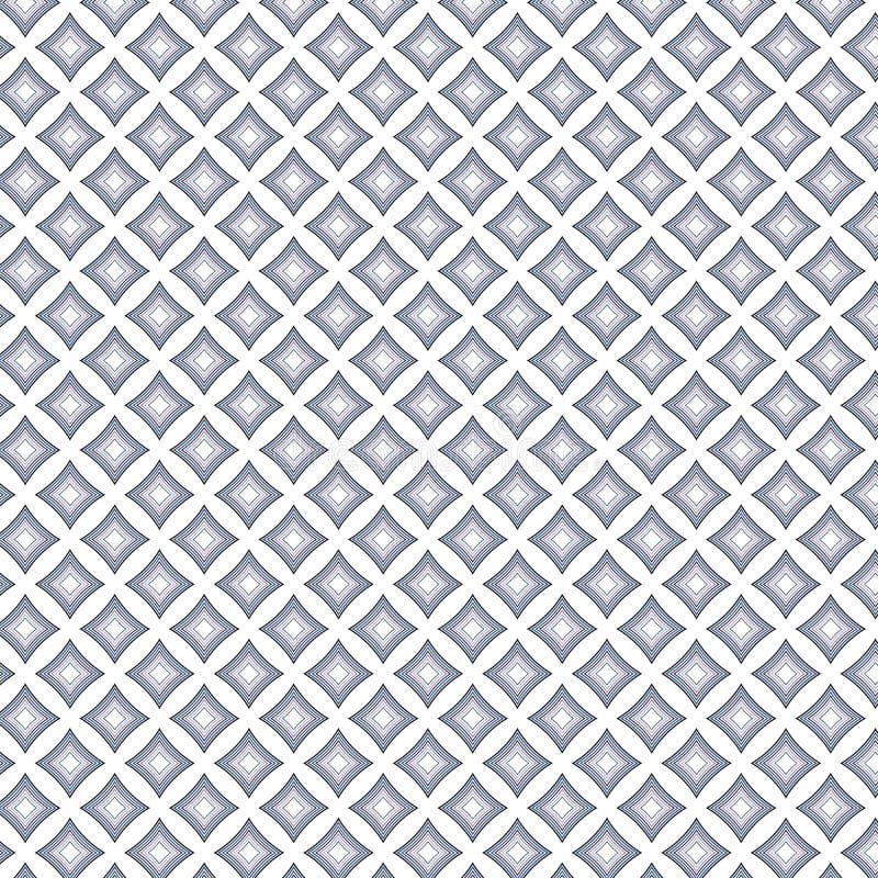 Linea monocromatica astratta di lusso fondo di struttura del modello del rombo illustrazione vettoriale Linea monocromatica astratta di lusso fondo di struttura del modello del rombo illustrazione vettoriale