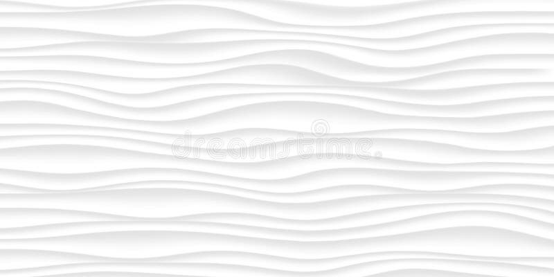 Linea struttura di bianco modello astratto grigio senza cuciture Na ondulato dell'onda