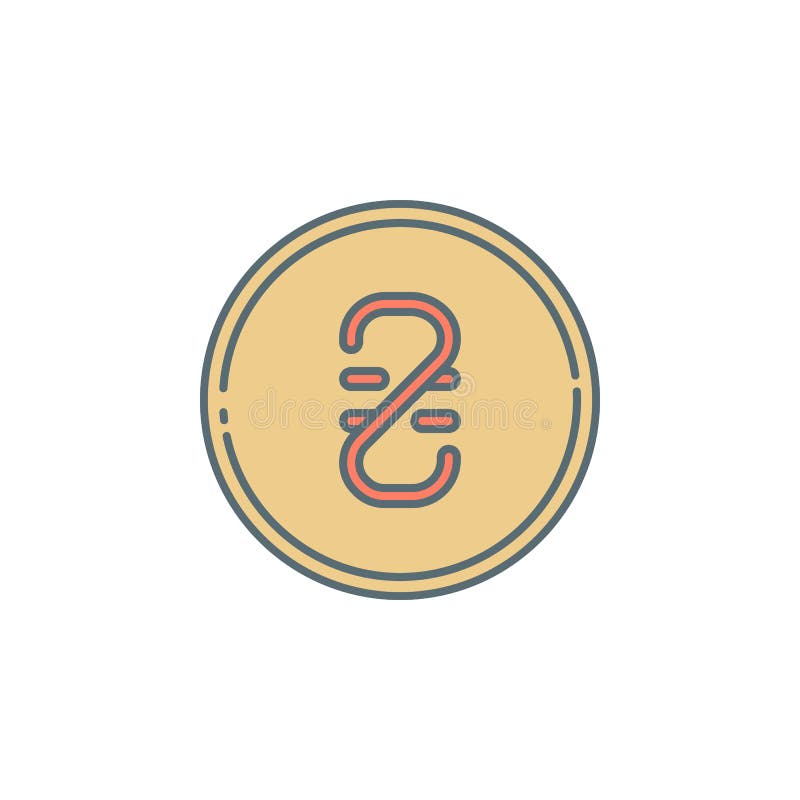 Linea ucraina icona di stile di crepuscolo della moneta di hryvnia Elemento dell'icona di attività bancarie per i apps mobili di royalty illustrazione gratis Linea ucraina icona di stile di crepuscolo della moneta di hryvnia Elemento dell'icona di attività bancarie per i apps mobili di royalty illustrazione gratis