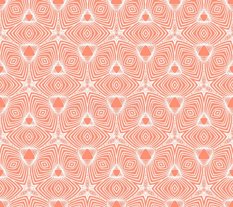 Lineair geometrisch patroon, het ontwerp van het jaren '50behang vector illustratie Lineair geometrisch patroon, het ontwerp van het jaren '50behang vector illustratie