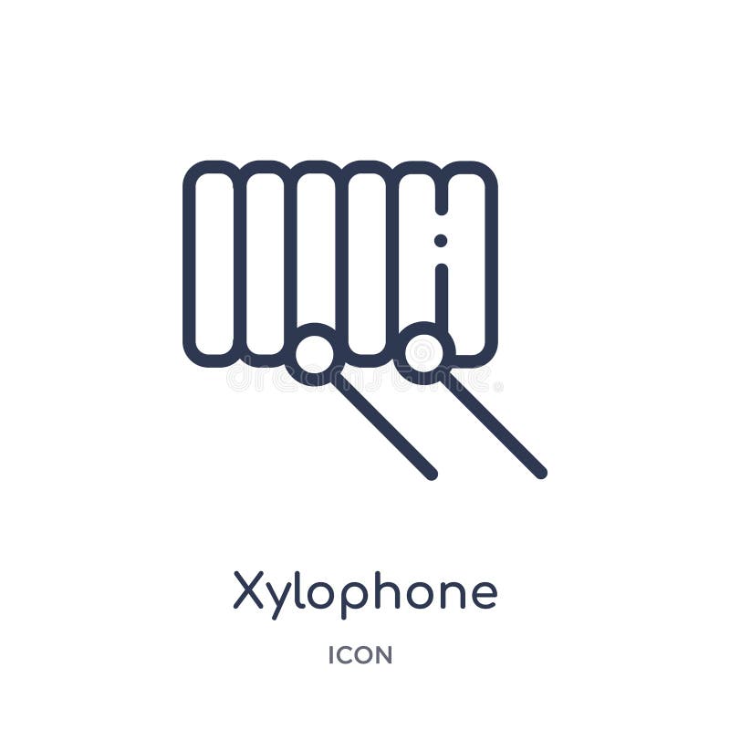 Lineair xylofoonpictogram van Brazilia-overzichtsinzameling De dunne die vector van de lijnxylofoon op witte achtergrond wordt ge stock illustratie Lineair xylofoonpictogram van Brazilia-overzichtsinzameling De dunne die vector van de lijnxylofoon op witte achtergrond wordt ge stock illustratie
