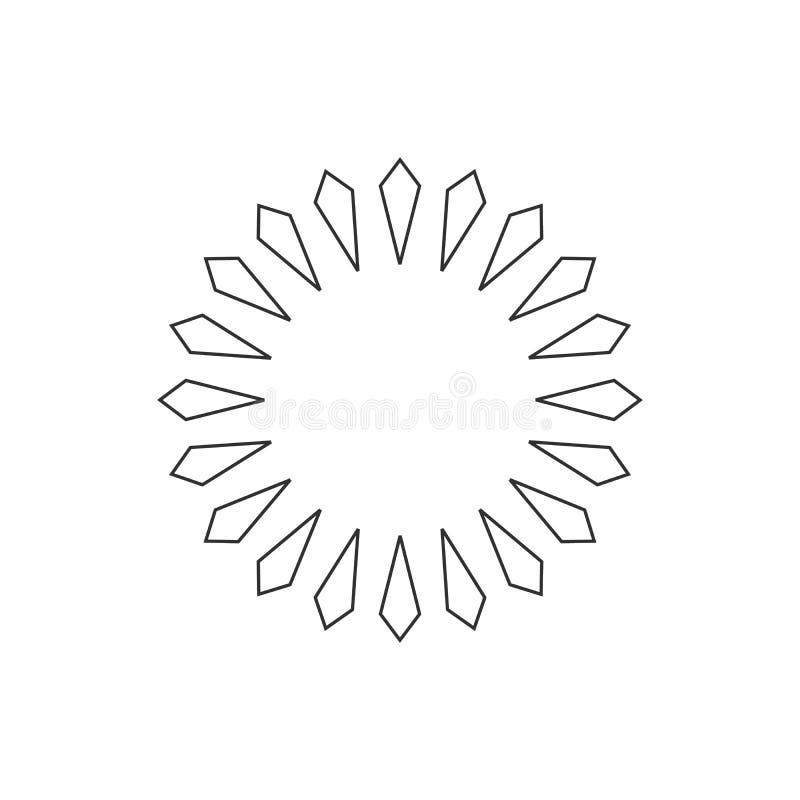 Lineal Ornament Circle de flor abstracto logotipo vectorial diseño plantilla decoración de negocios icono de la empresa sÃmbolo libre illustration Lineal Ornament Circle de flor abstracto logotipo vectorial diseño plantilla decoración de negocios icono de la empresa sÃmbolo libre illustration
