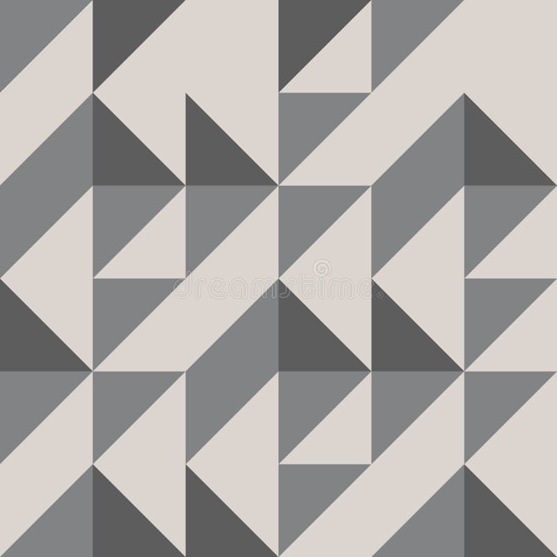 Linear triangle vector pattern with triangle connected each. graphic clean design for fabric, event, wallpaper etc. stock illustration
