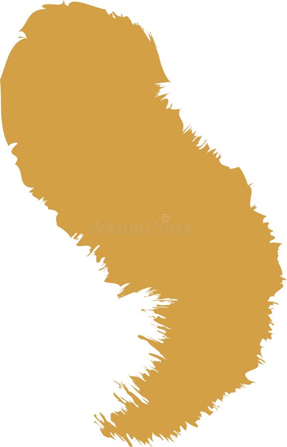 Lined Curve Doodle stock illustration