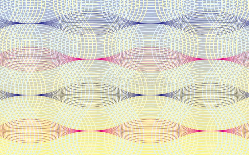 Lined Curve Pattern Background For Creative Creative Graphic Design stock illustration