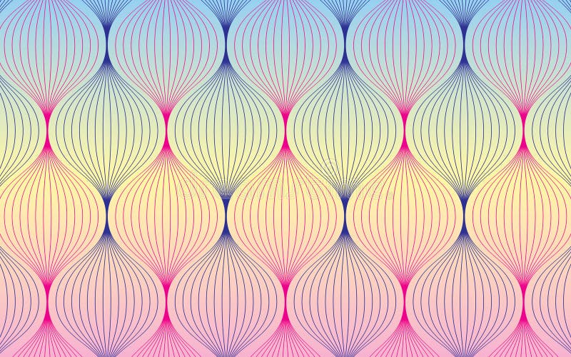 Lined Curve Pattern Background For Creative Creative Graphic Design vector illustration