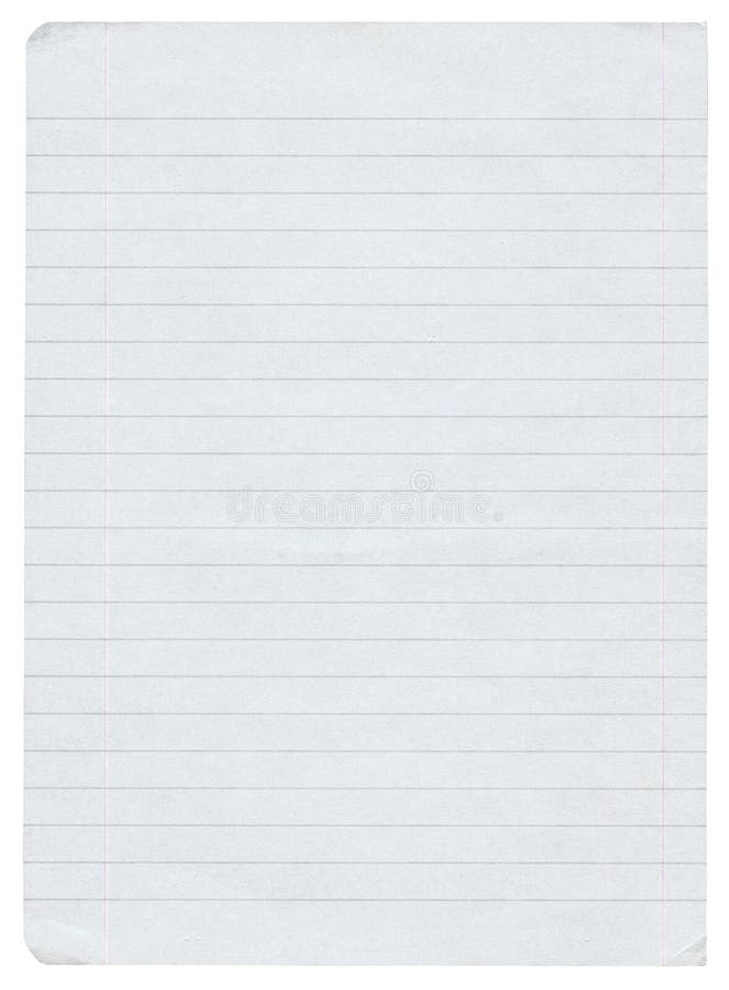 Lined paper royalty free stock photos