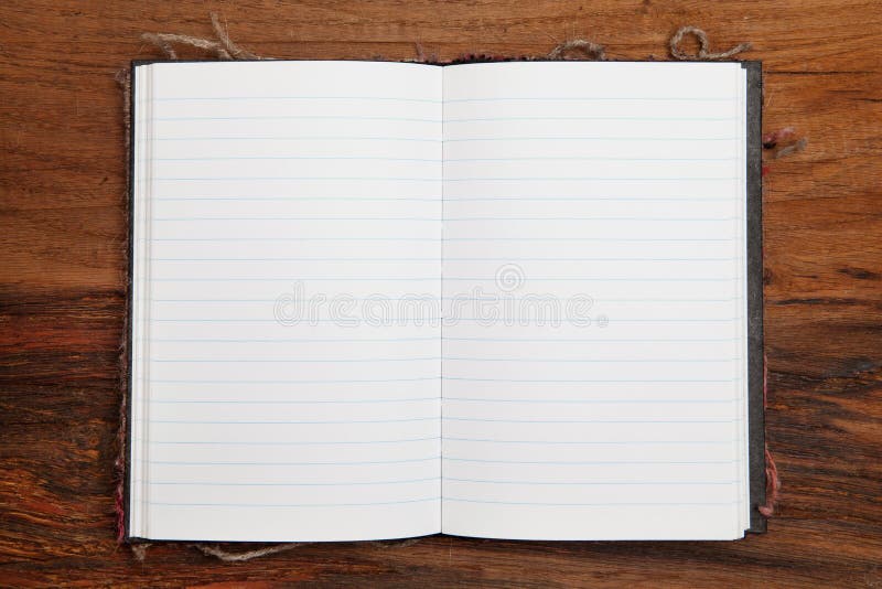 Blank Loose Leaf Notebook Paper Background Stock Photo - Image of letter,  clean: 154446118