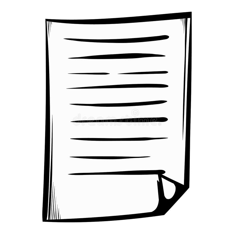 Lined paper icon cartoon stock vector. Illustration of aged - 88208977 Lined paper icon cartoon stock vector. Illustration of aged - 88208977