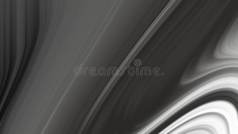 Linee curve in sfumature di bianco nero grigio. illustrazione di stock