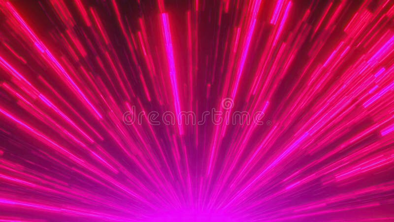 Linee di neon luminose illustrazione di stock